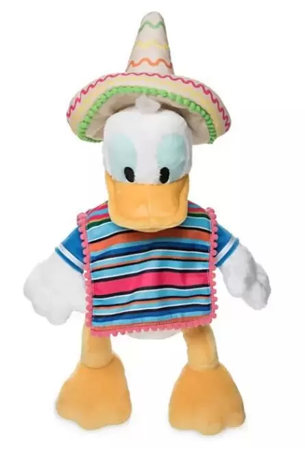 Walt Disney Plush - Mickey And Friends - Mexican Donald Duck