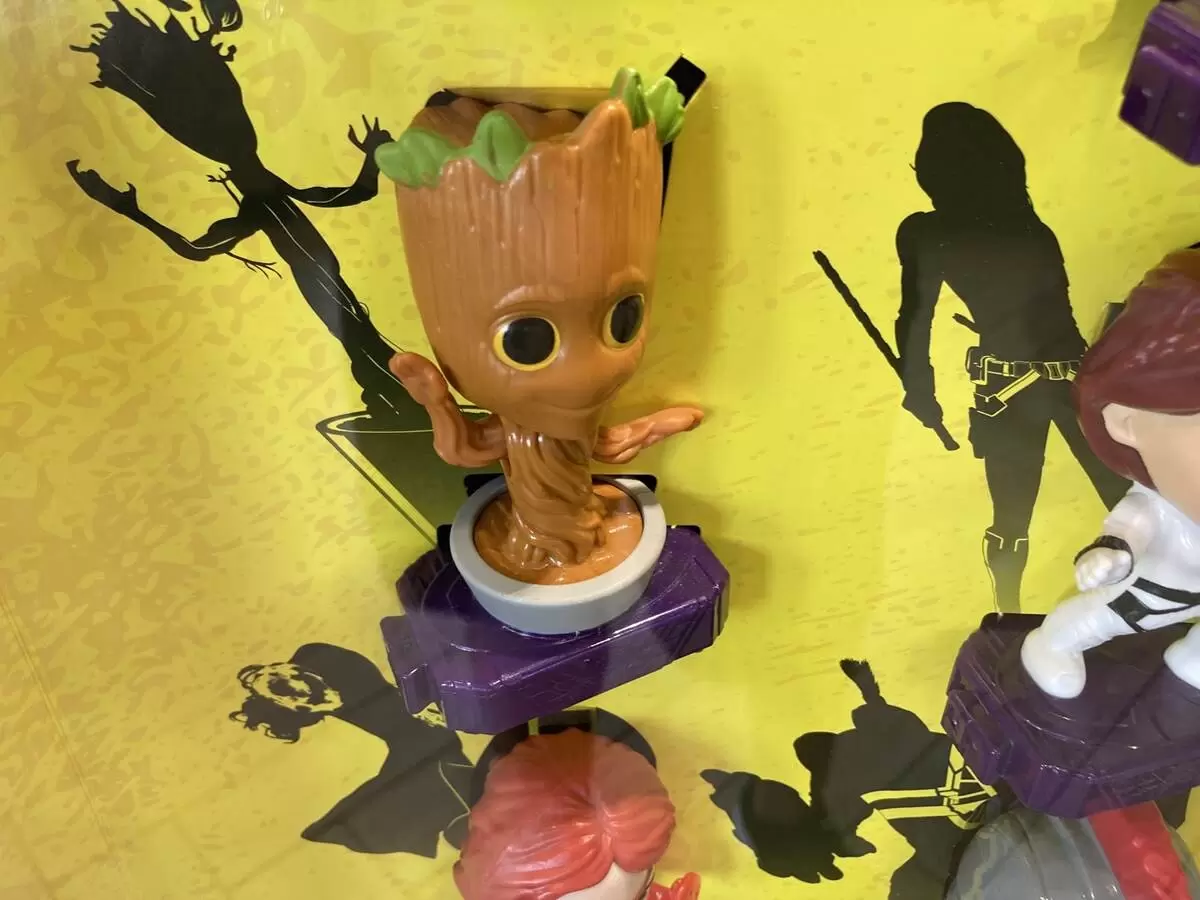 mcdonalds happy meal toys marvel 19 Groot 