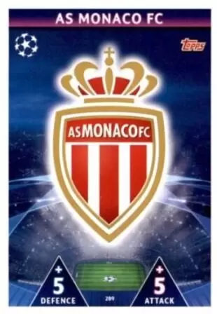 Match Attax - UEFA Champions League 2018/2019 - Club Badge - AS Monaco FC
