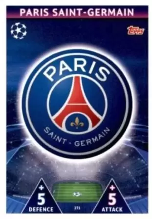 Match Attax - UEFA Champions League 2018/2019 - Club Badge - Paris Saint-Germain