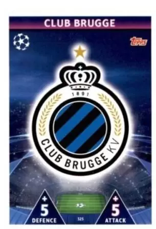 Match Attax - UEFA Champions League 2018/2019 - Club Badge - Club Brugge