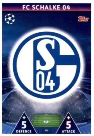 Match Attax - UEFA Champions League 2018/2019 - Club Badge - FC Schalke 04