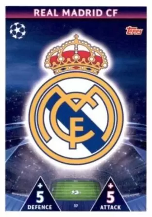 Match Attax - UEFA Champions League 2018/2019 - Club Badge - Real Madrid CF