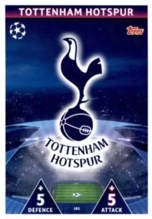 Match Attax - UEFA Champions League 2018/2019 - Club Badge - Tottenham Hotspur