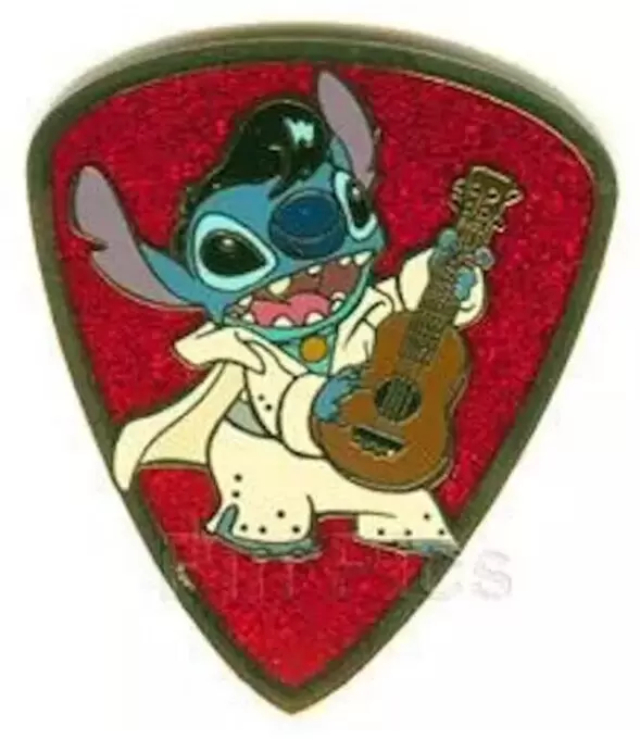 Disney #1 STITCH  Guitar Pick!! 