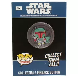 Funko Collectible Pinback Buttons - Star Wars - Boba Fett