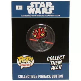 Funko Collectible Pinback Buttons - Star Wars - Darth Maul