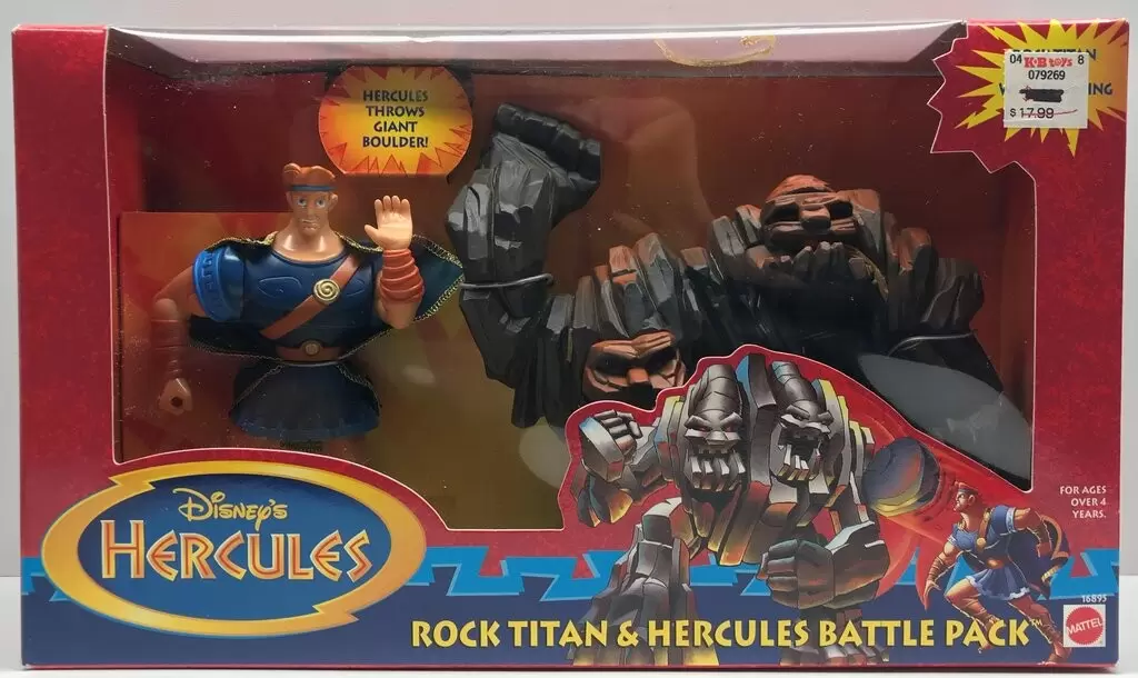 Hercules - Rock Titan And Hercules Battle Pack