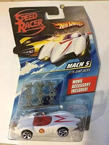 Hot Wheels Speed Racer - Mach 5 With Jump Packs