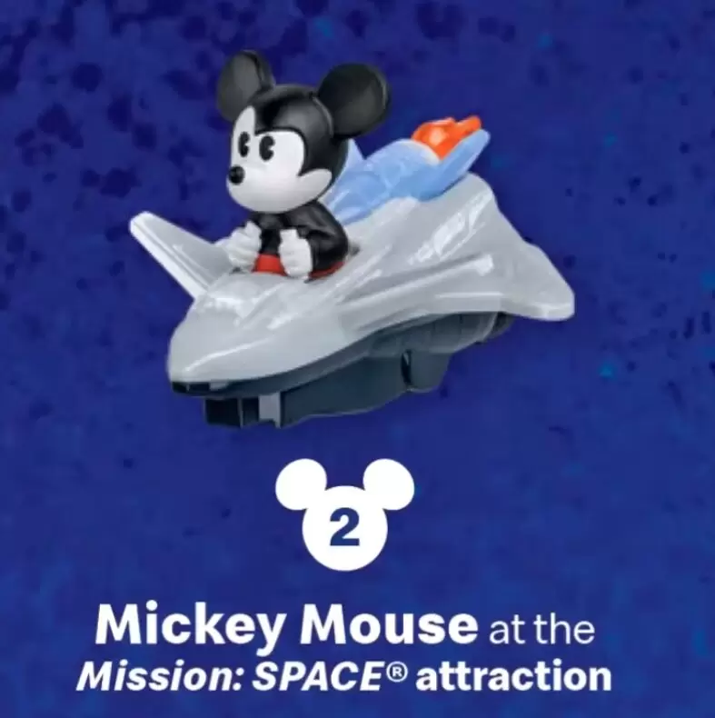 Happy Meal - Mickey And Minnie\'s Runaway Railway 2020 - Mickey Mouse At The Mission Space Attraction