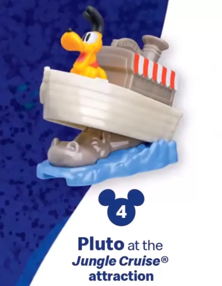 Happy Meal - Mickey And Minnie\'s Runaway Railway 2020 - Pluto At The Jungle Cruise Attraction