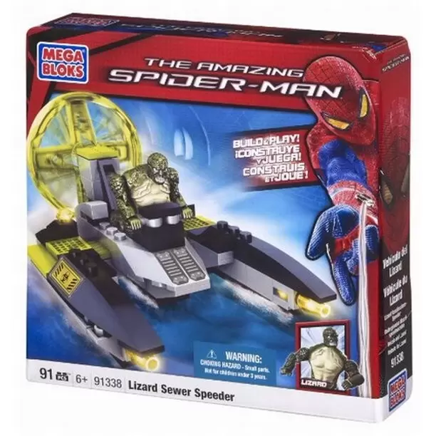 The Amazing Spider Man - Lizard Sewer Speeder