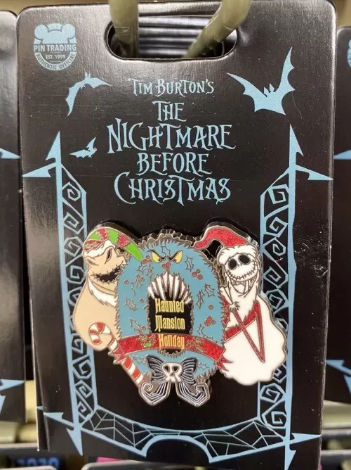 Disney Pins Open Edition - Haunted Mansion Holiday - Jack Skellington and Oogie Boogie