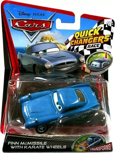 Cars Quick Changers - Finn McMissile with Karate Wheels