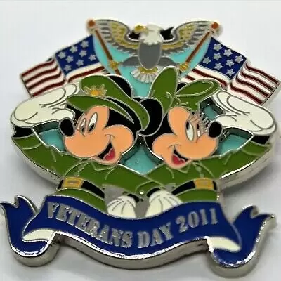Disney - Pins Open Edition - Veterans Day 2011