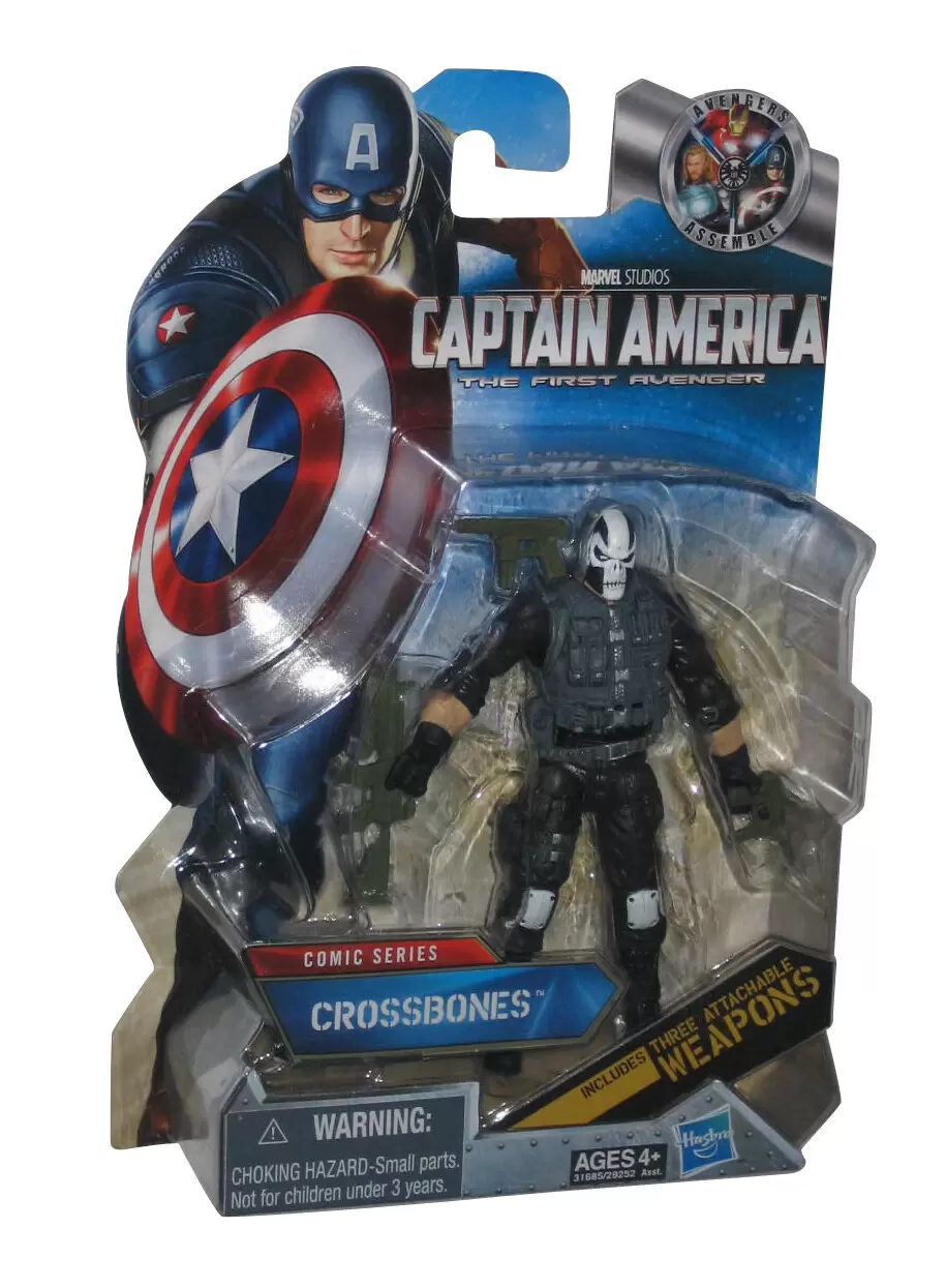 Captain America - Movie & Comics Series Action Figures - Crossbones