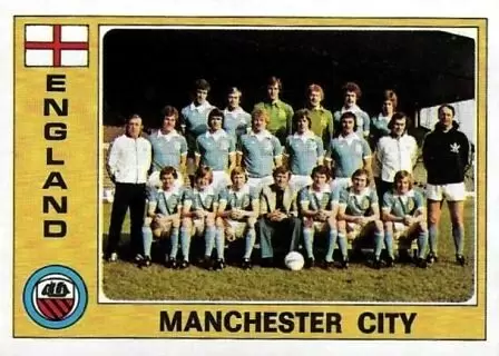 Euro Football 1977 - Manchester City (Team) - England