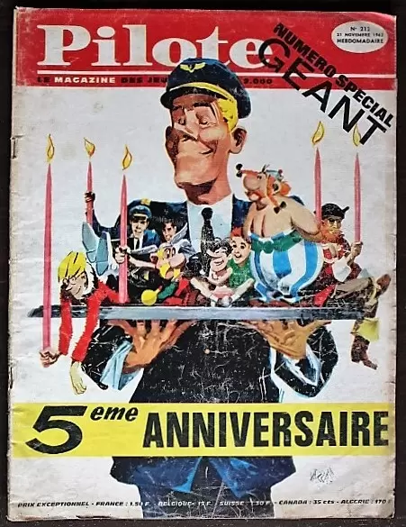 Pilote Hebdomadaire - Pilote N°213
