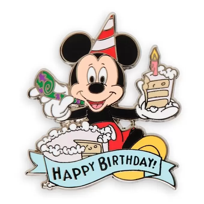 Disney - Pins Open Edition - Happy Birthday Mickey Mouse