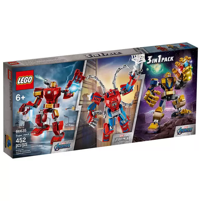 LEGO MARVEL Super Heroes - Marvel Mech 3 In 1 Pack