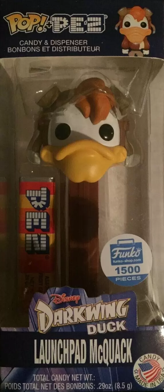 Pop! PEZ - Darkwing Duck - Launchpad McQuack