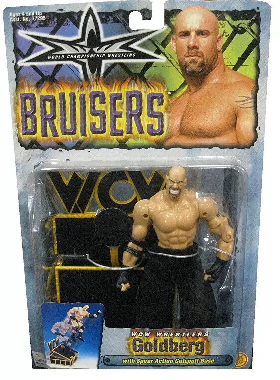 Wcw goldberg action shop figure