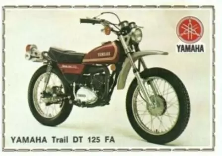 Super Moto - YAMAHA    TRAIL     DT   125    FA