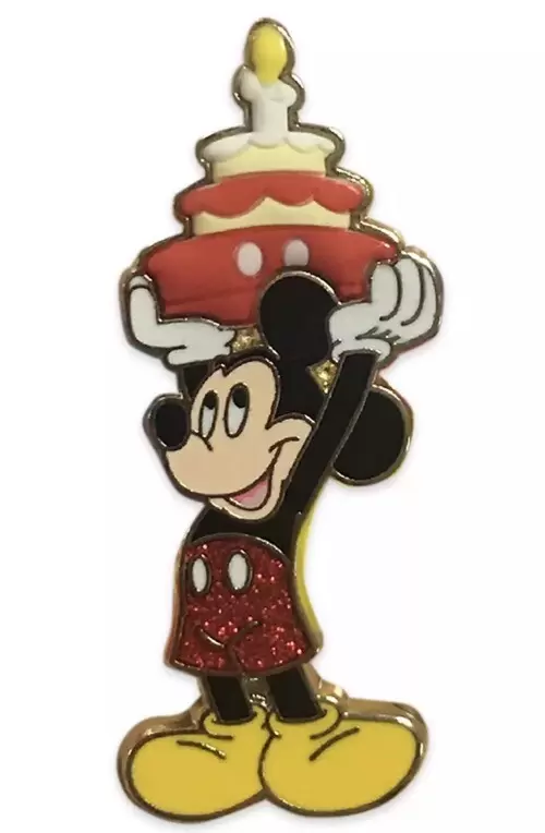 Disney Pins Open Edition - Mickey Mouse Happy Birthday 2021 Flair