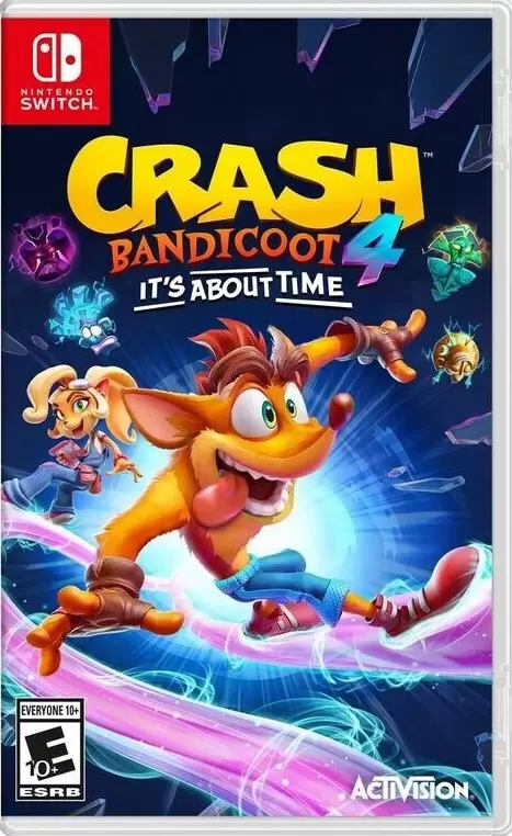Jeux Nintendo Switch - Crash Bandicoot 4 It\'s About Time