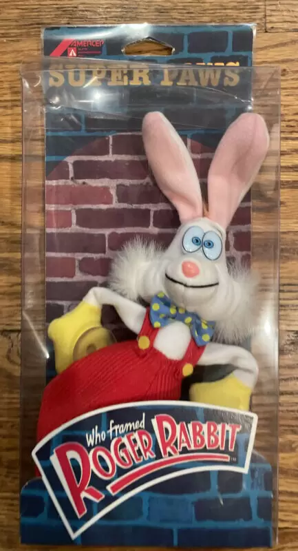 Walt Disney Plush - Who Framed Roger Rabbit? - Super Paws - Roger Rabbit
