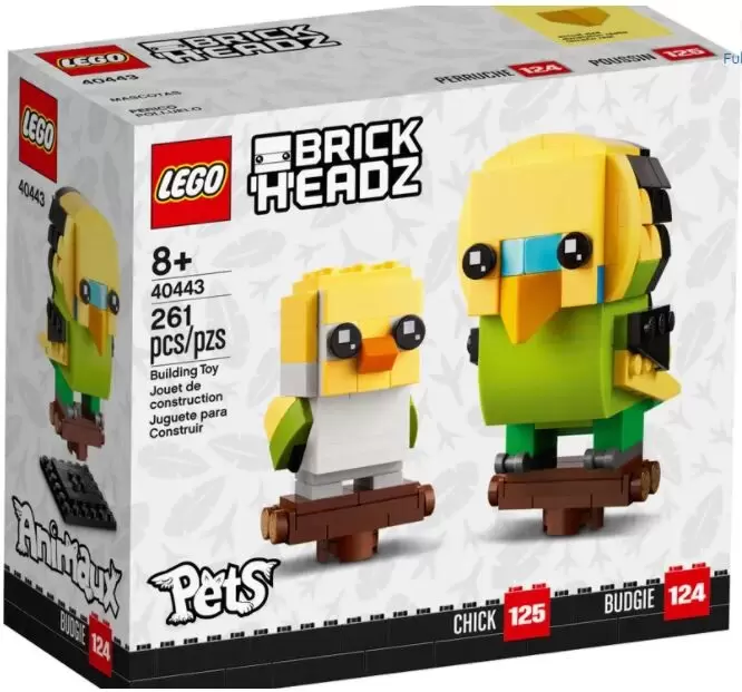 LEGO BrickHeadz - 124 & 125 - Budgie & Chick