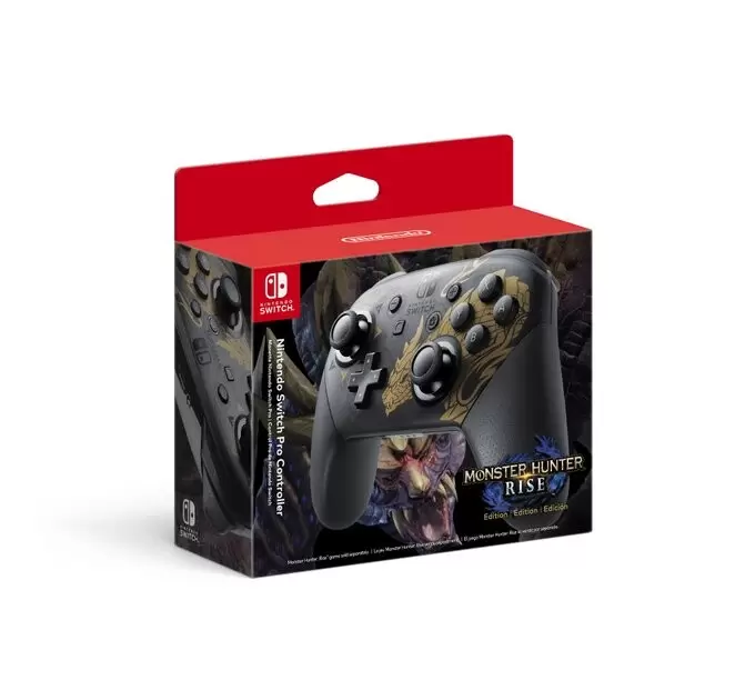 Matériel Nintendo Switch - Monster Hunter Rise Pro Controller