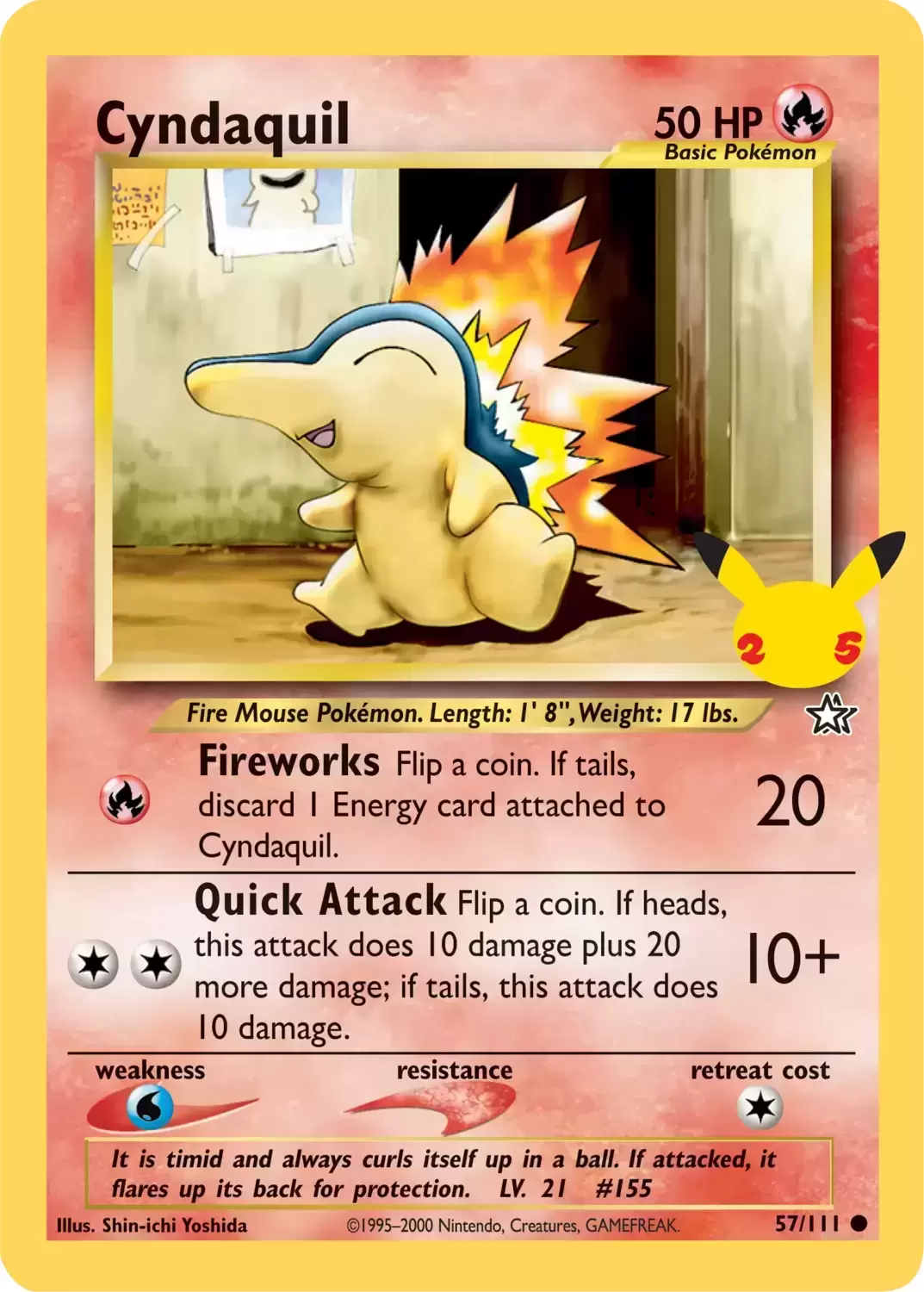 First Partner Pack - Jumbo Cards - Cyndaquil