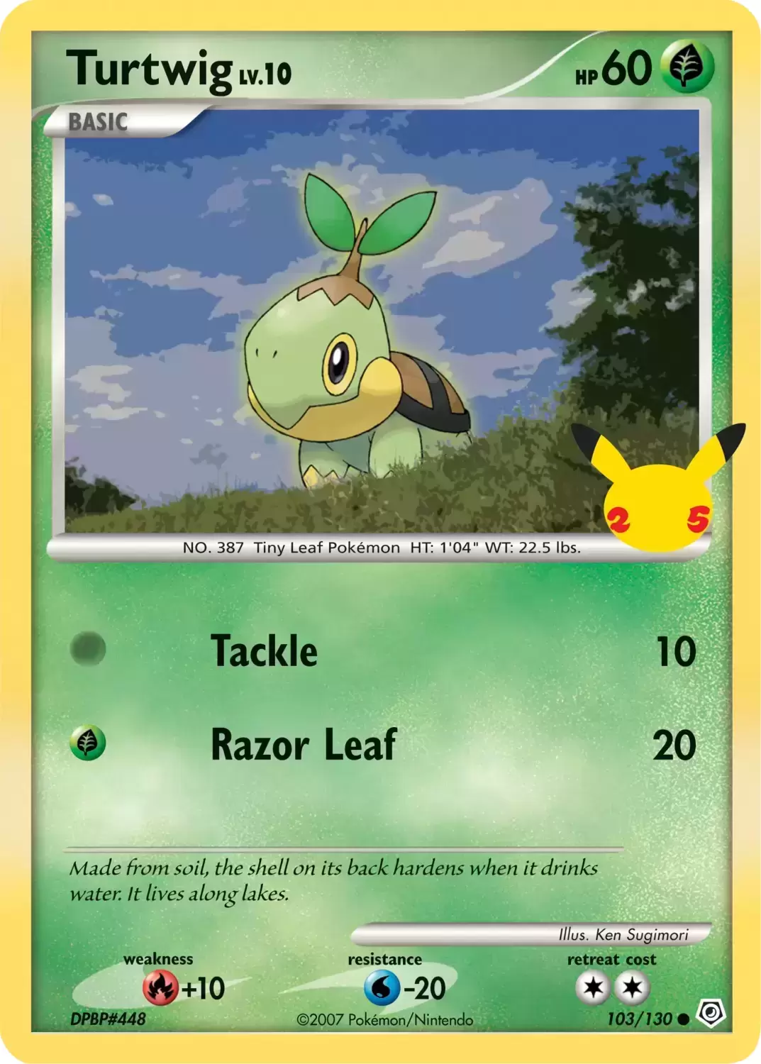 First Partner Pack - Jumbo Cards - Turtwig