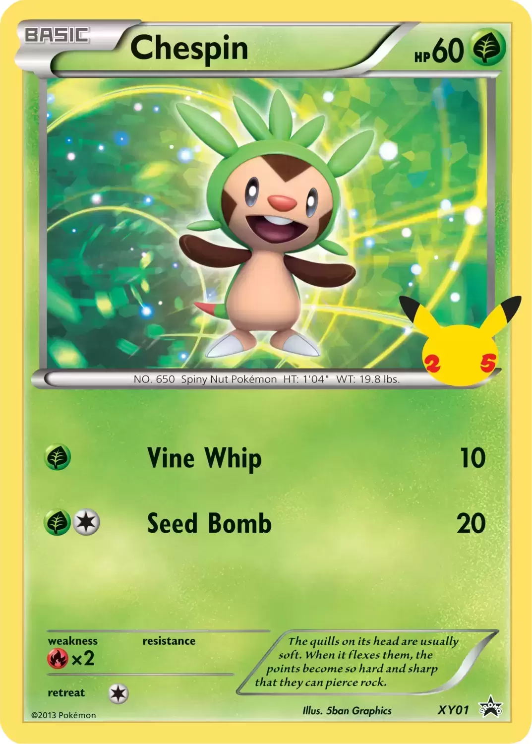 First Partner Pack - Jumbo Cards - Chespin