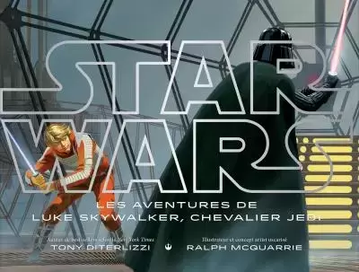 Beaux livres Star Wars - Les aventures de Luke Skywalker, chevalier Jedi