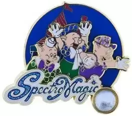 A Piece of SpectroMagic History 2015 Pin Set - A Piece of SpectroMagic History 2015 - Three Little Pigs