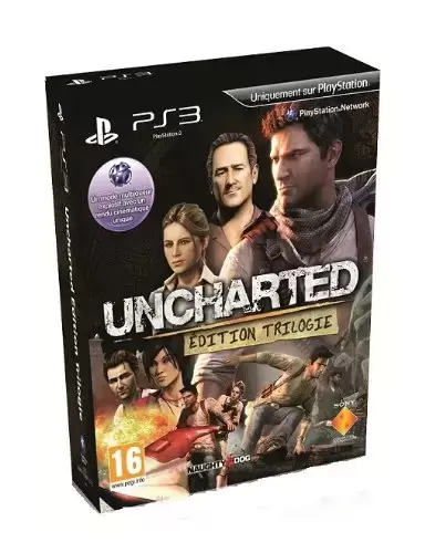 PS3 Games - Uncharted trilogie : Uncharted 1 + 2 + 3