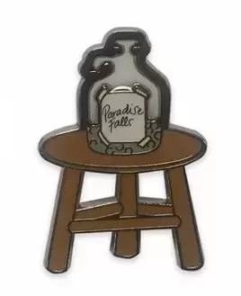 Disney Pins Open Edition - Up Flair Set - Table with Savings Jar