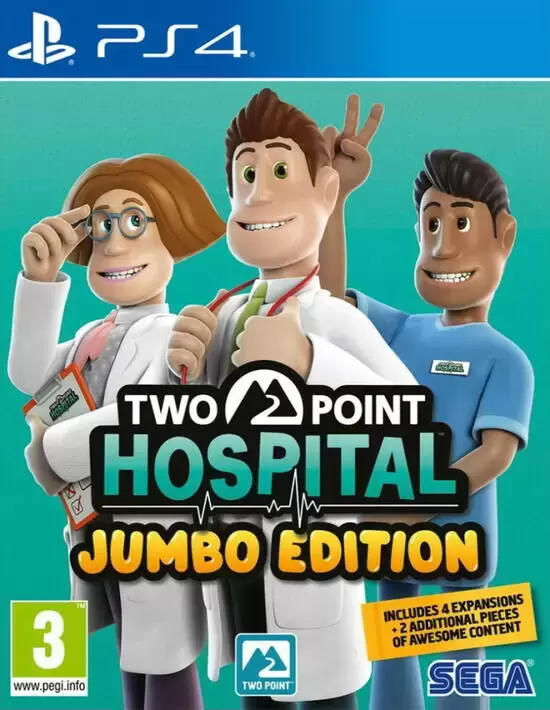 PS4 Games - Two Point Hospital Jumbo Edition