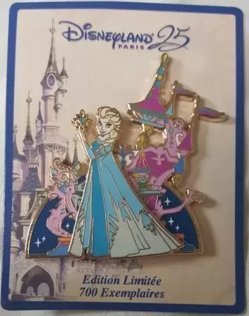 25th Anniversary Parade Pin Set - Disney Stars on Parade - 25th Anniversary - Elsa
