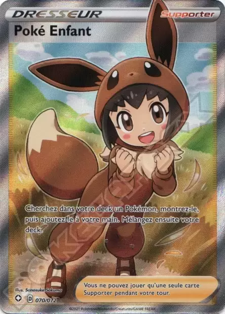 Poké Enfant - carte Pokémon 070/072 Destinée Radieuse