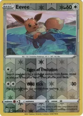 Shining Fates - Eevee Reverse