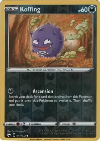 Shining Fates - Koffing Reverse