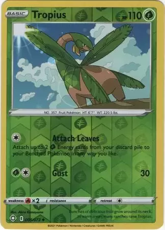 Shining Fates - Tropius Reverse