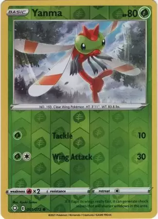 Shining Fates - Yanma Reverse