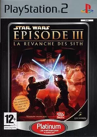 Jeux PS2 - Star Wars Episode 3 - Platinum