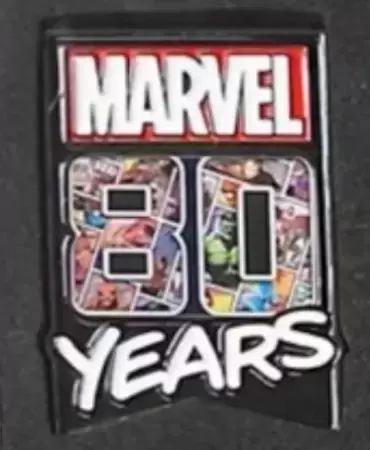 Marvel 80 Years Pin Set - Marvel 80 Years Set - Marvel 80 Years