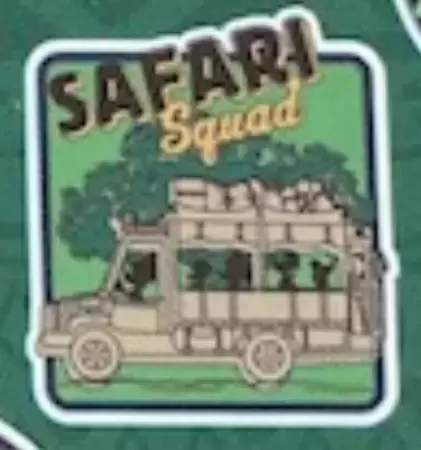 Disney Pins Open Edition - Safari Squad Mystery Box - Safari Squad Safari Truck