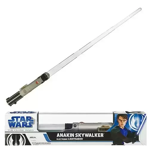 Lightsabers And Roleplay Items - The Clone Wars - Anakin Skywalker Electronic Lightsaber